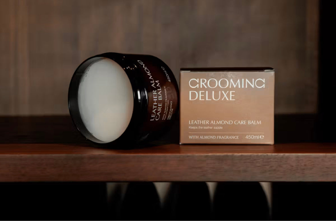 Grooming Deluxe Leather Almond Care Balm