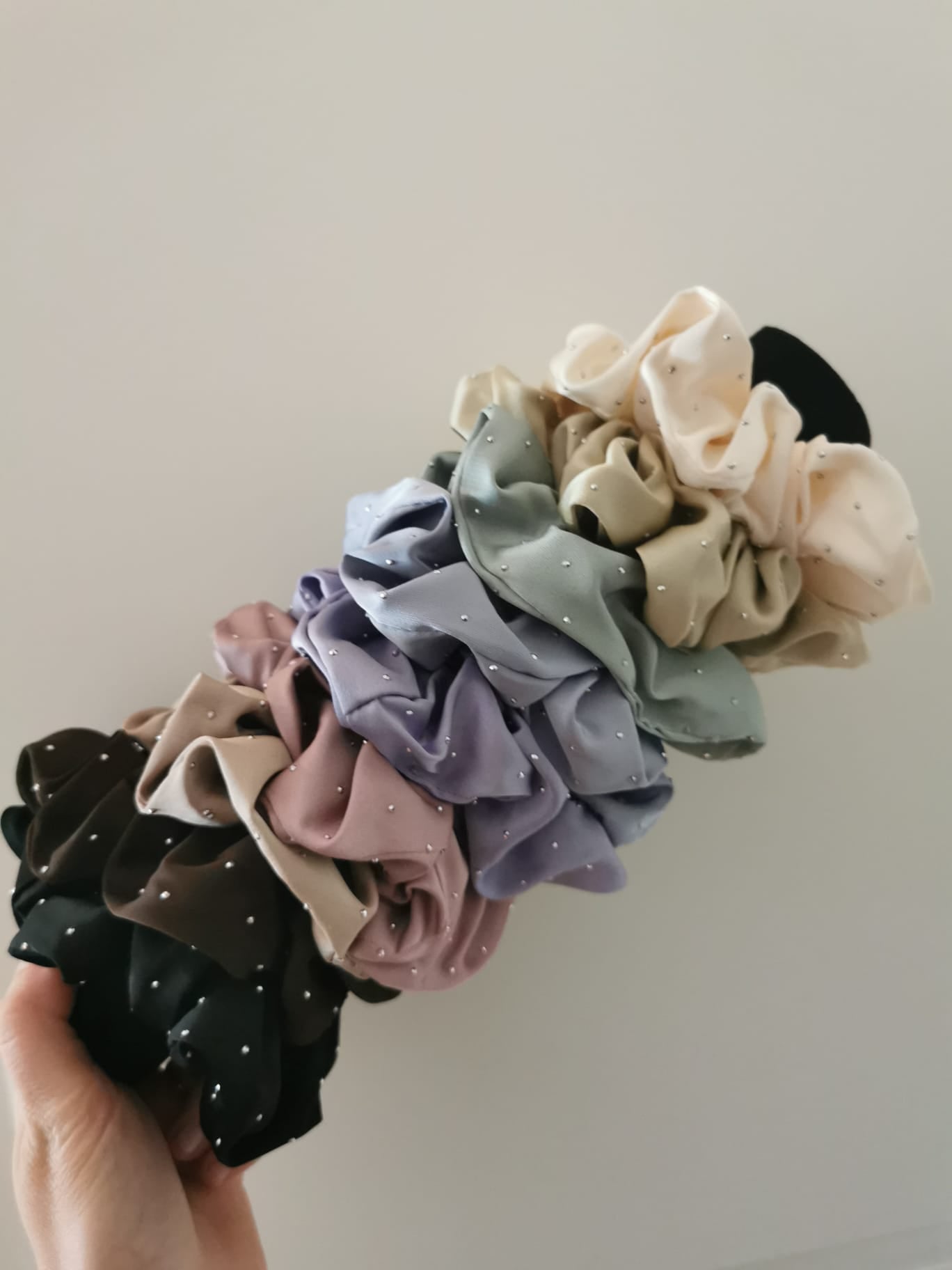 Schrunchie Blå (lys)