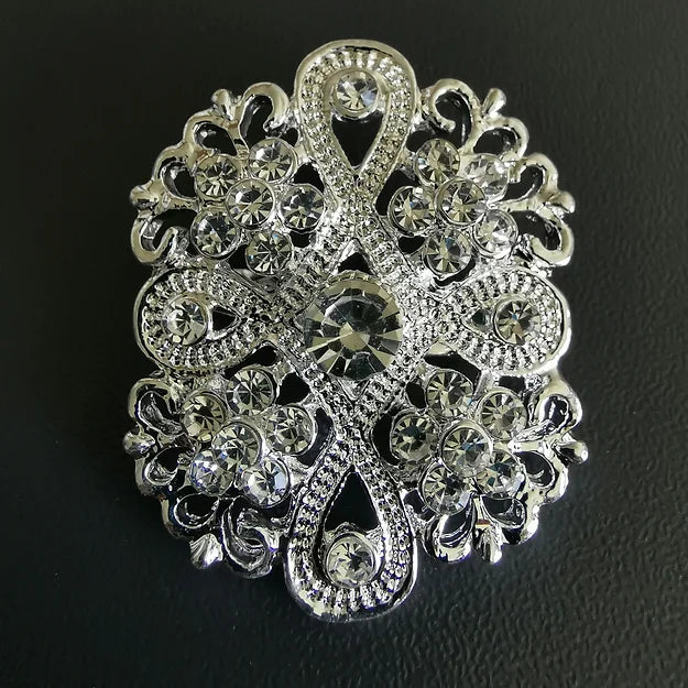 Brosjer ovale linjer (liten)