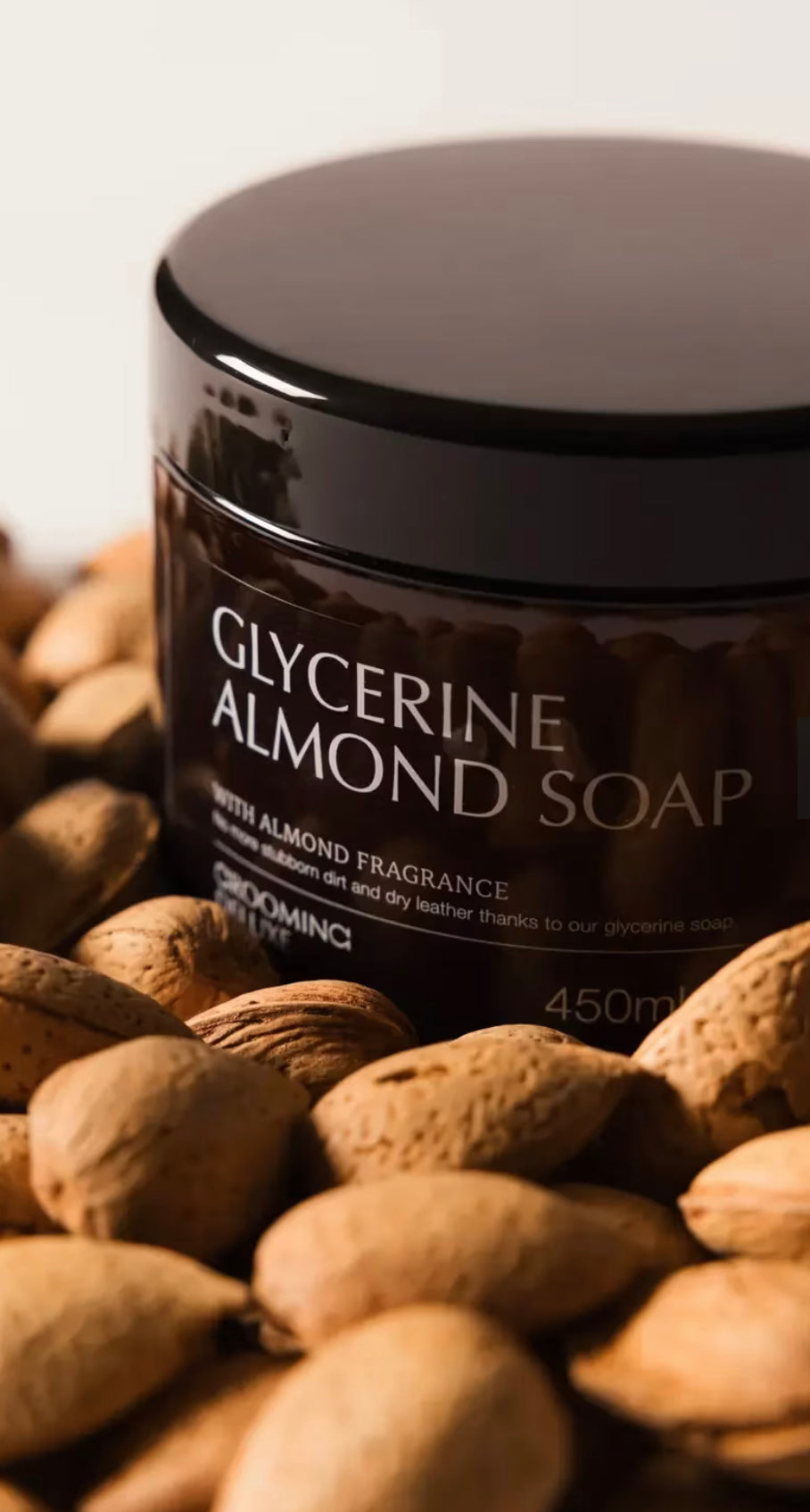 Grooming Deluxe Glycerine Almond Soap -450ml-