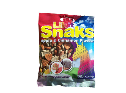 Likit Snaks 100 gr - Appel & Cinnamon Nå: 27,30,-
