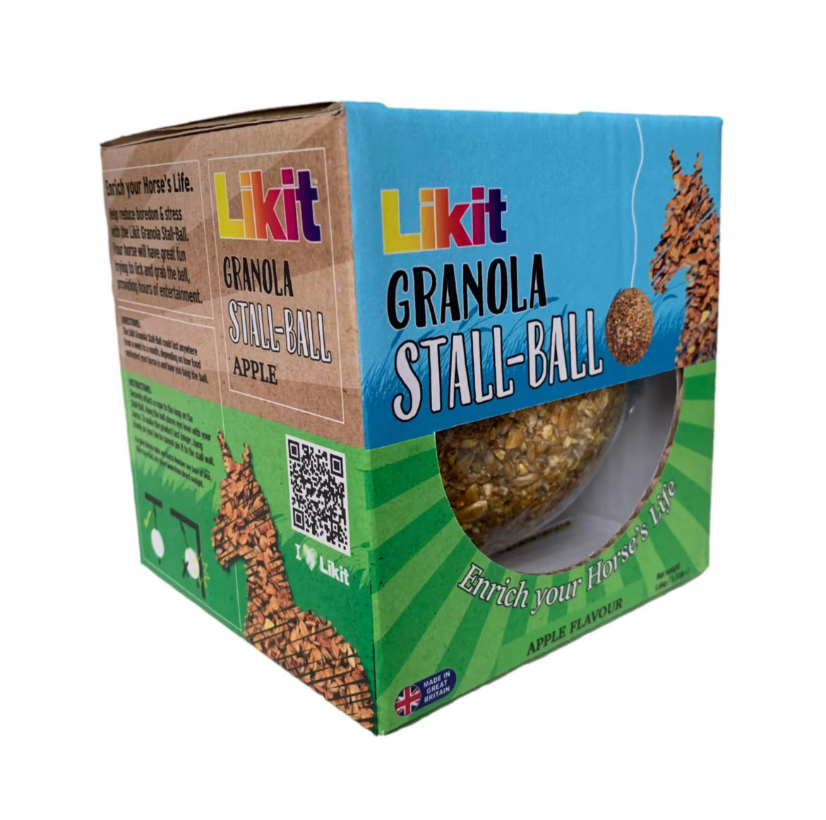 Likit Stall Balls Granola Eple