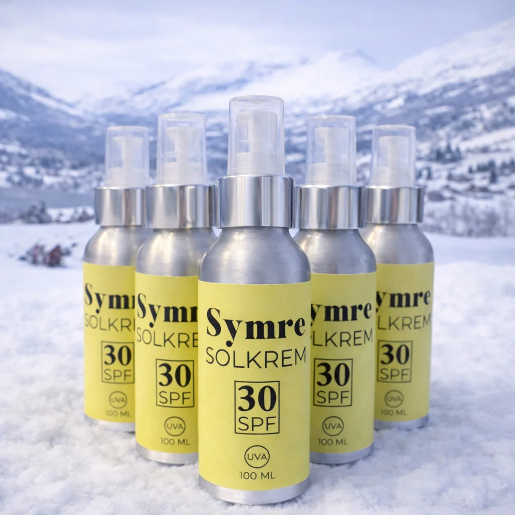 Solkrem SPF 30 med lavendel – 100 % naturleg 50ml Nå: 100,-