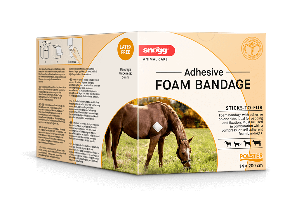 Snögg Animal Care Foam Bandage Adhesive 14 cm x 2 m, 1 stk