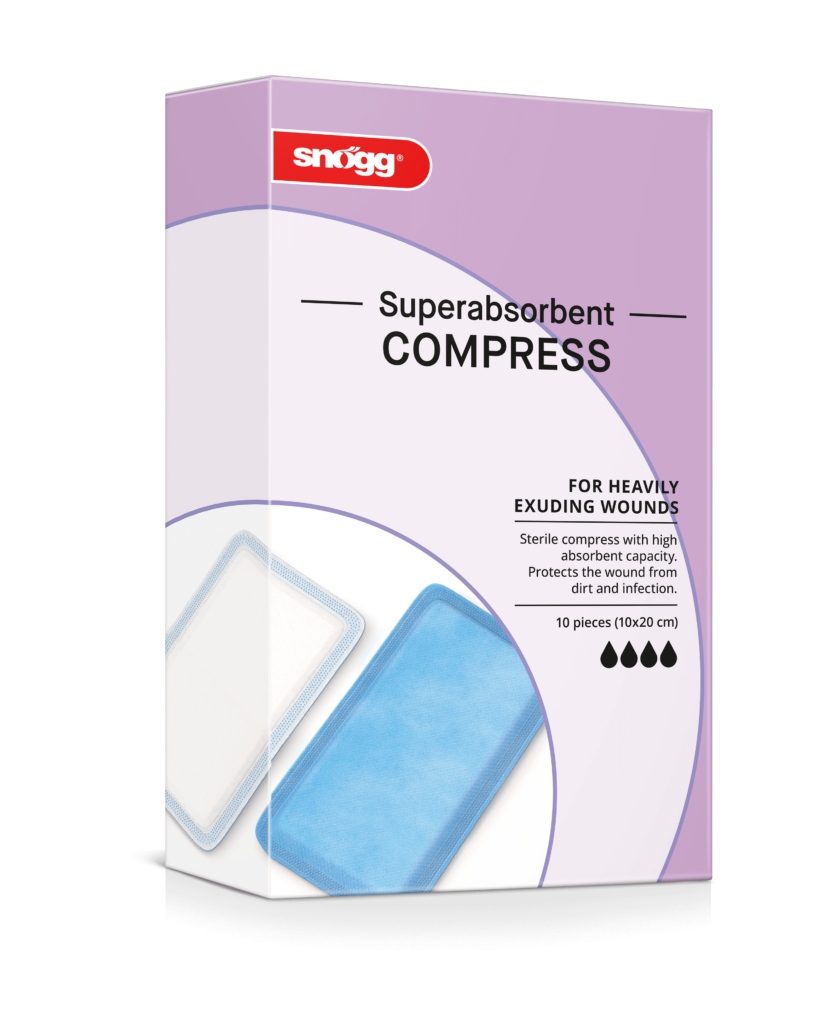 Snögg Superabs Comp 10x20cm, 10 stk