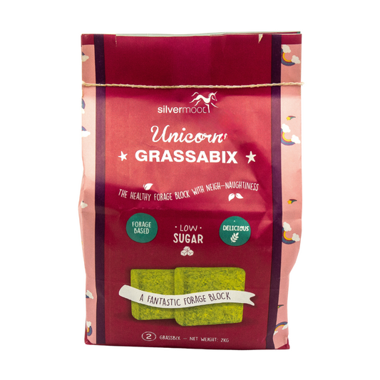 Silvermoor Grassabix Minty Unicorn (2pk) NÅ 114,50