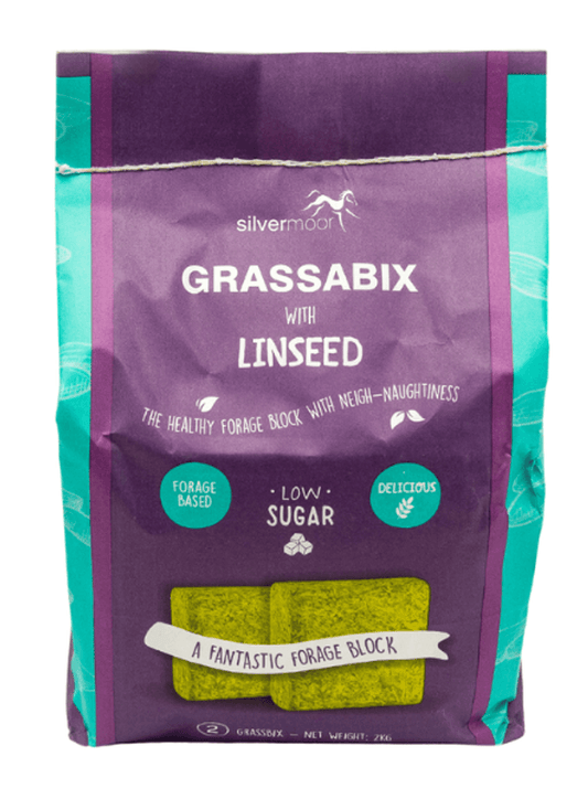 Silvermoor Grassabix Linfrø (2pk) NÅ 114,50