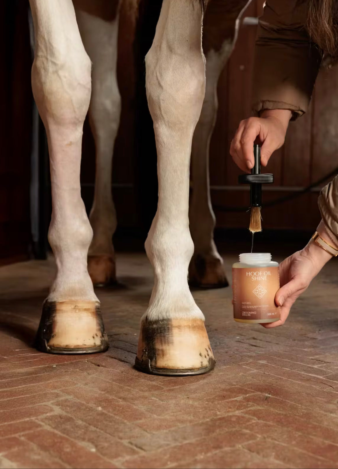 Grooming Deluxe Hoof Oil Shine Natural