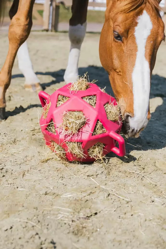Kentucky Relax Horse Play & Hay Ball, Rosa