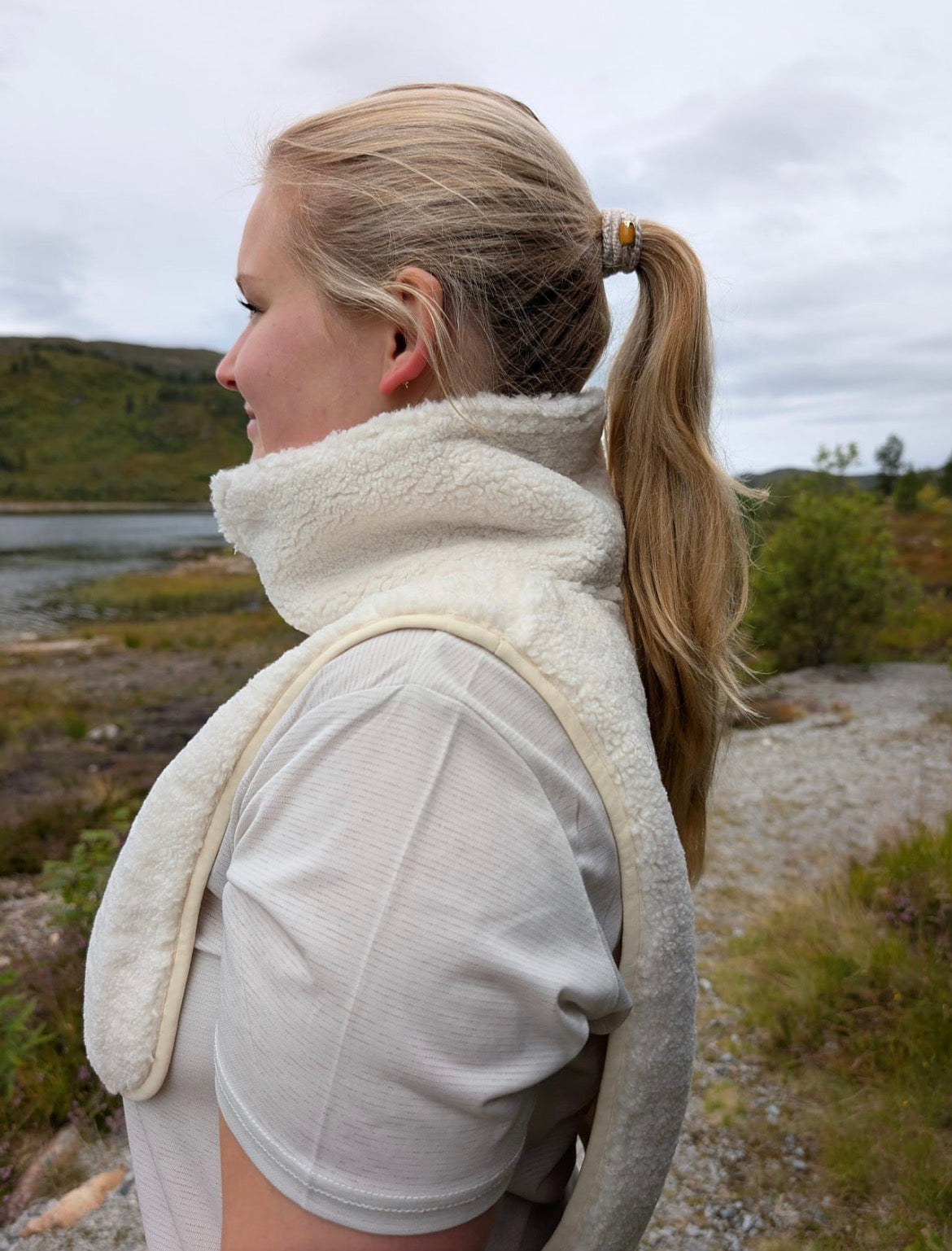 CN Aursjø Neck Warmer - Cream