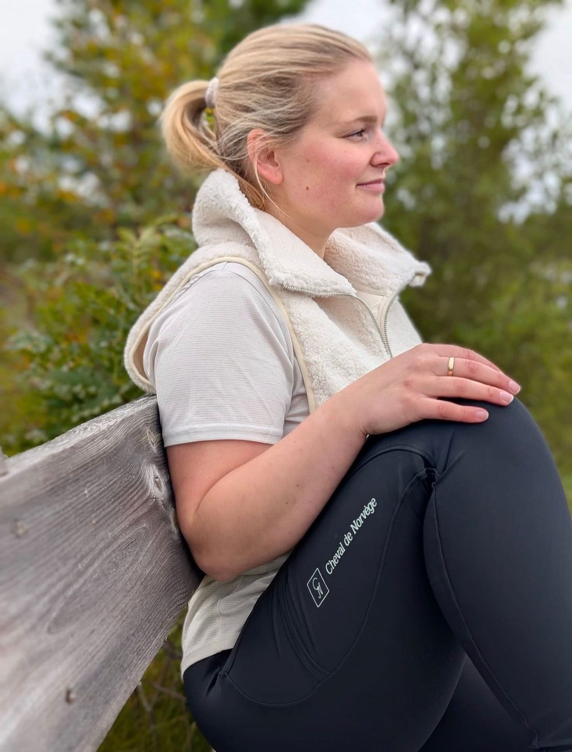 CN Aursjø Neck Warmer - Cream