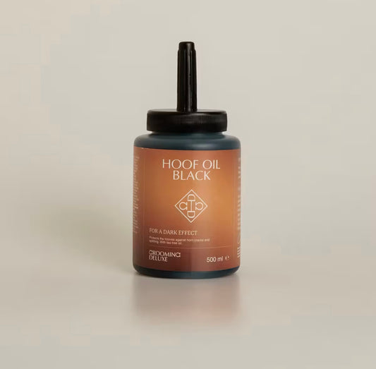 Grooming Deluxe Hoof Oil Shine Black