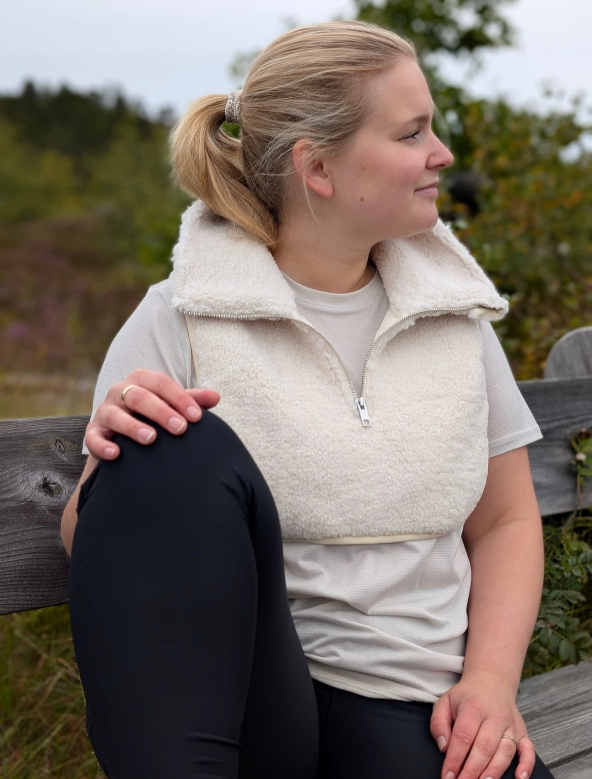 CN Aursjø Neck Warmer - Cream
