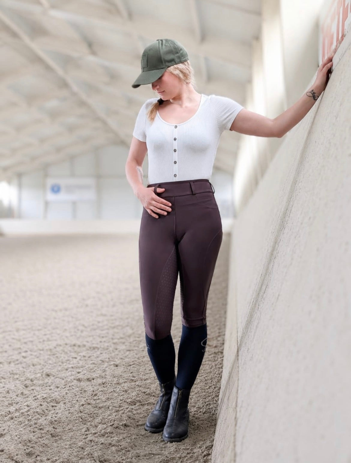 CN Fløtatind Ridetights Dark Coffee