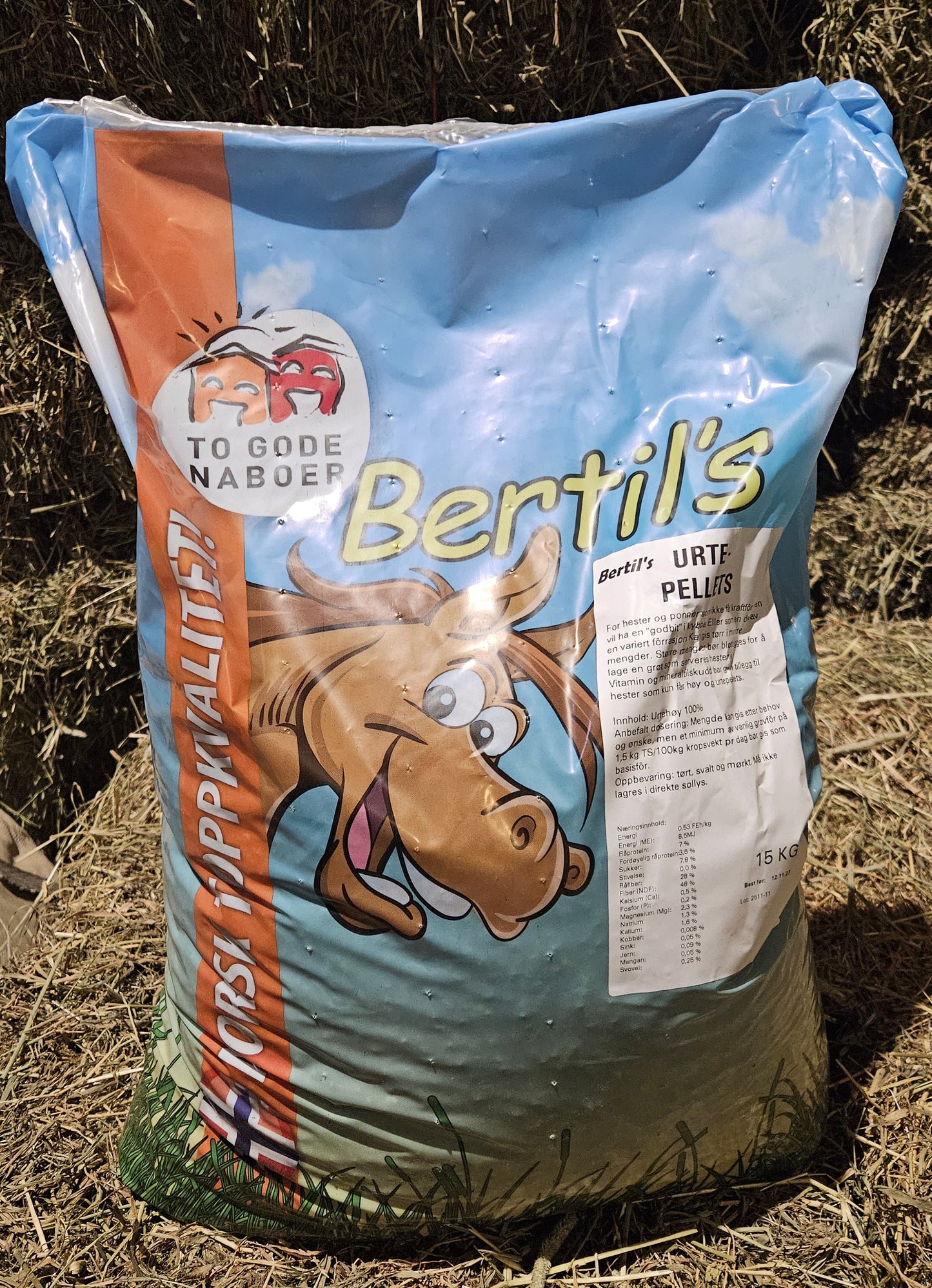 Urtehøypellets