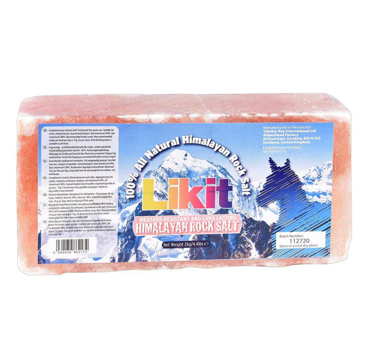 Likit Himalayan Rocksalt Brick Shape -2kg-