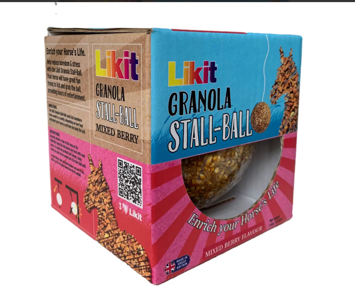 Likit Stall Balls Granola Mix Berry