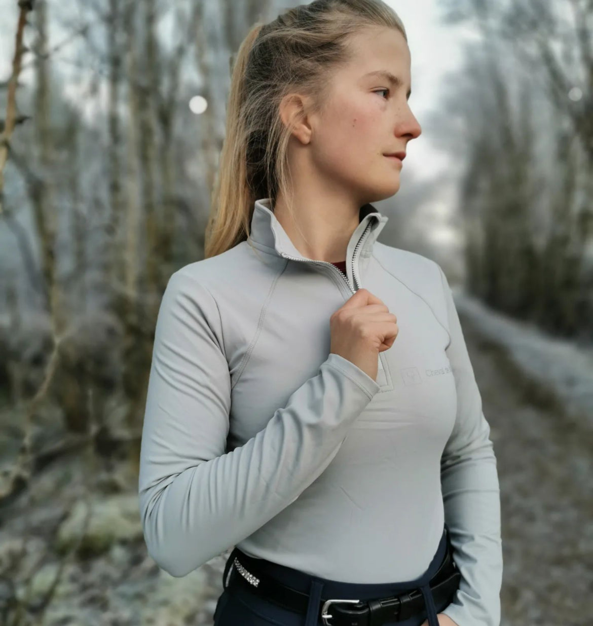 CN Jamtetind Treningstrøye Grå Str XL Nå: 449,50,-