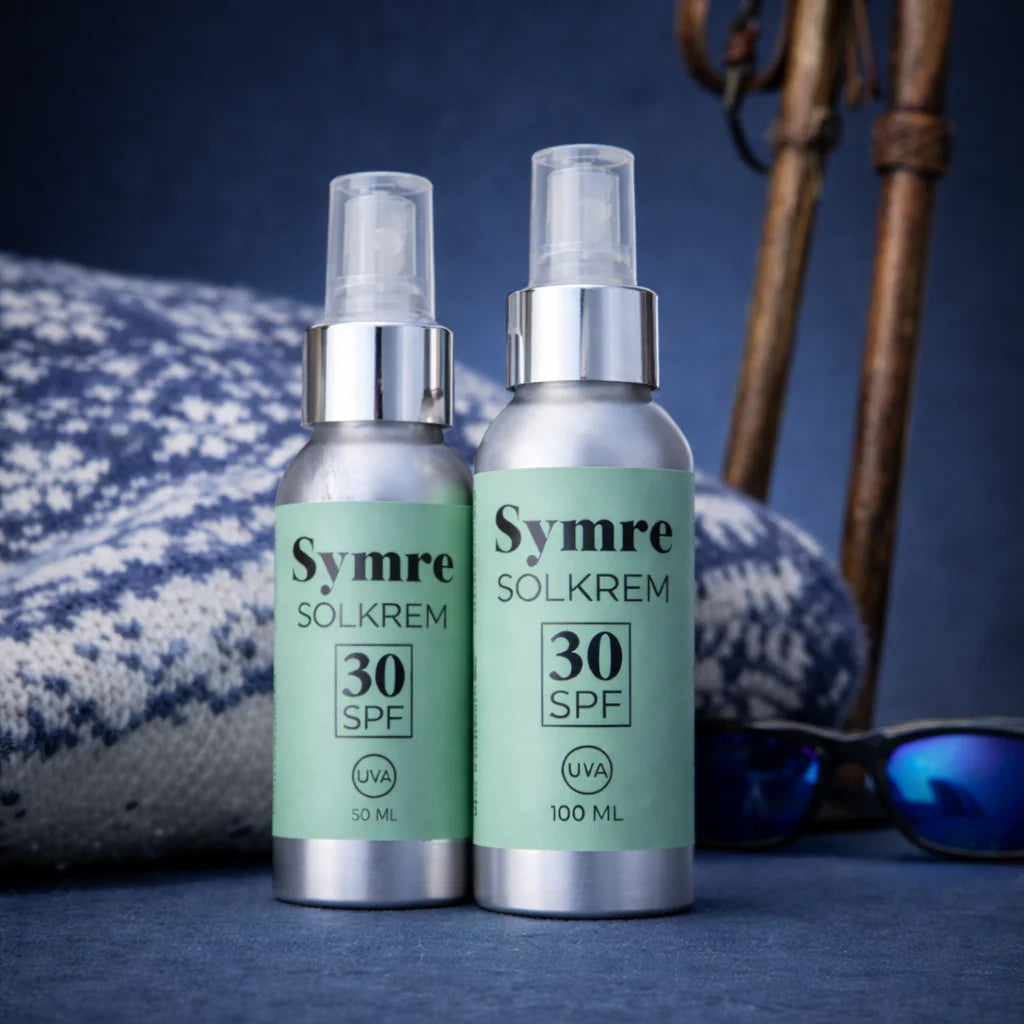 Solkrem SPF 30 naturell – 100 % naturleg, uten parfyme 50ml Nå: 100,-