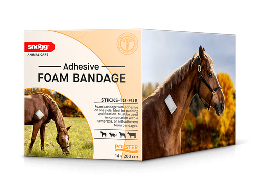 Snögg Animal Care Foam Bandage Adhesive 14 cm x 2 m, 1 stk