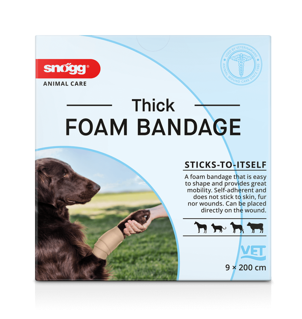 Snögg Animal Care Foam Bandage Thick 9 cm x 2 m, 1 stk