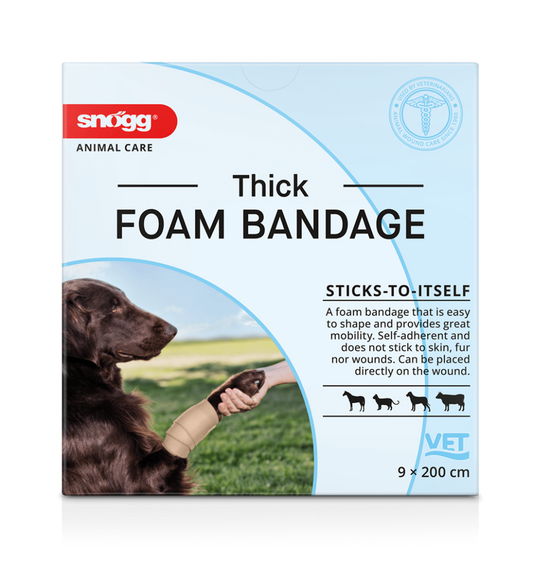 Snögg Animal Care Foam Bandage Thick 9 cm x 2 m, 1 stk