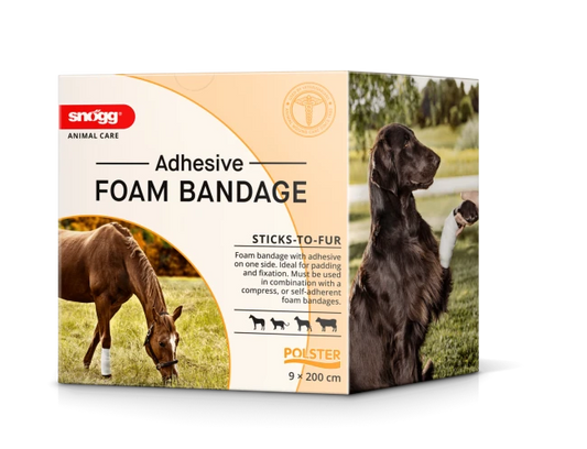 Snögg Animal Care Foam Bandage Adhesive 9 cm x 2 m