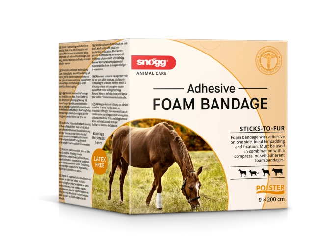 Snögg Animal Care Foam Bandage Adhesive 9 cm x 2 m